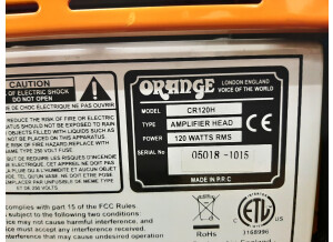 Orange CR120H (57317)