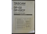 Manuel enregistreur Tascam DP-02 / DP-02cf