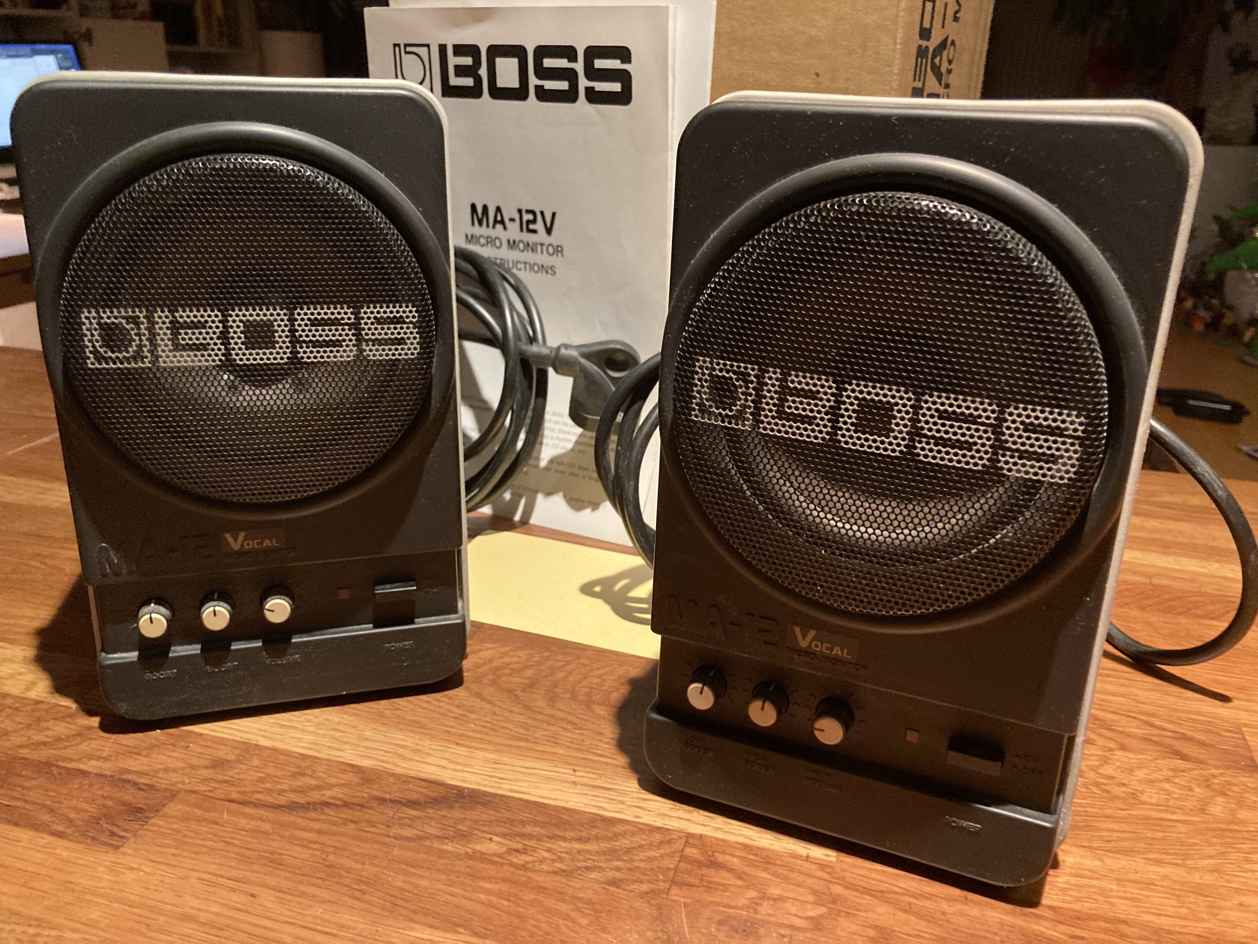 Roland MA-12Cスピーカー Micro Monitor 2台 2台1組 テレビ・オーディオ・カメラ Roland MA-12Cスピーカー