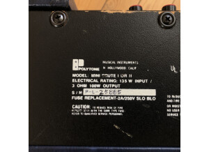 Polytone Mini Brute II (6514)