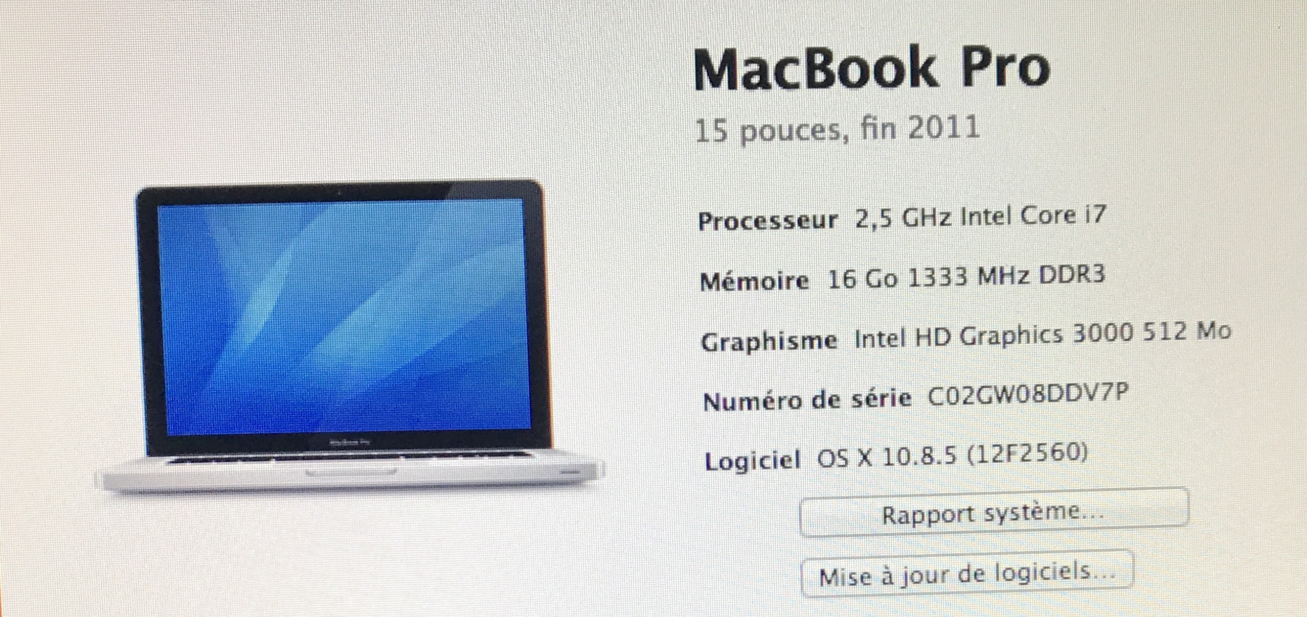 Apple MacBook Pro Retina 15"
