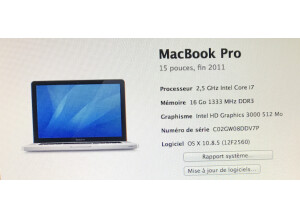 Apple MacBook Pro Retina 15" (92076)