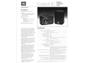 JBL Control 1 Pro