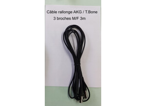 Câble rallonge AKG-T.bone  3m