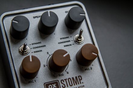 Universal Audio OX Stomp Dynamic Speaker Emulator : OX-3 Universal Audio OX Stomp Dynamic Speaker Emulator : OX-3