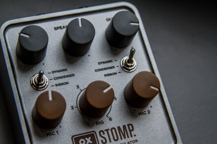 Universal Audio OX Stomp Dynamic Speaker Emulator : OX-3