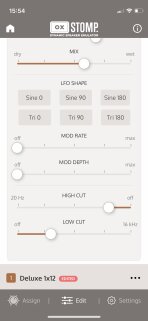 Universal Audio OX Stomp Dynamic Speaker Emulator : UAFX App Dlay 2 Universal Audio OX Stomp Dynamic Speaker Emulator : UAFX App Dlay 2