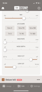 Universal Audio OX Stomp Dynamic Speaker Emulator : UAFX App Dlay 2 Universal Audio OX Stomp Dynamic Speaker Emulator : UAFX App Dlay 2