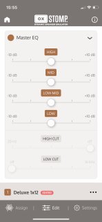 Universal Audio OX Stomp Dynamic Speaker Emulator : UAFX App Master EQ Universal Audio OX Stomp Dynamic Speaker Emulator : UAFX App Master EQ