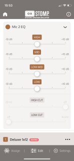 Universal Audio OX Stomp Dynamic Speaker Emulator : UAFX App Mic EQ Universal Audio OX Stomp Dynamic Speaker Emulator : UAFX App Mic EQ
