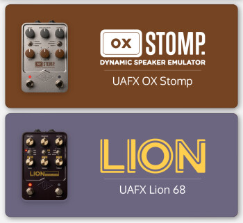 Universal Audio OX Stomp Dynamic Speaker Emulator : UAFX App Universal Audio OX Stomp Dynamic Speaker Emulator : UAFX App