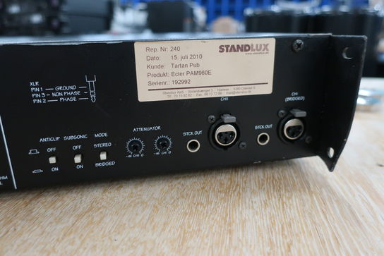 Ampli PAM 960 E Ecler