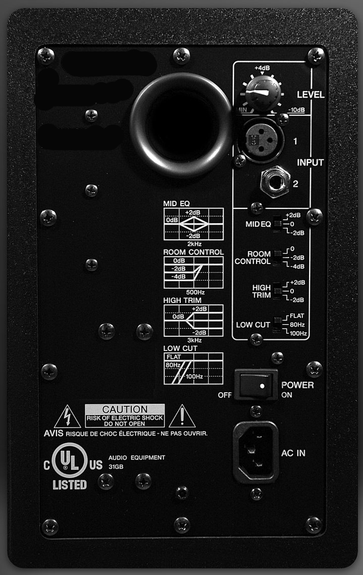 Enceintes de monitoring
