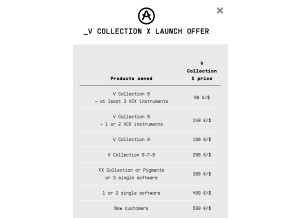 Arturia V Collection X (70074)