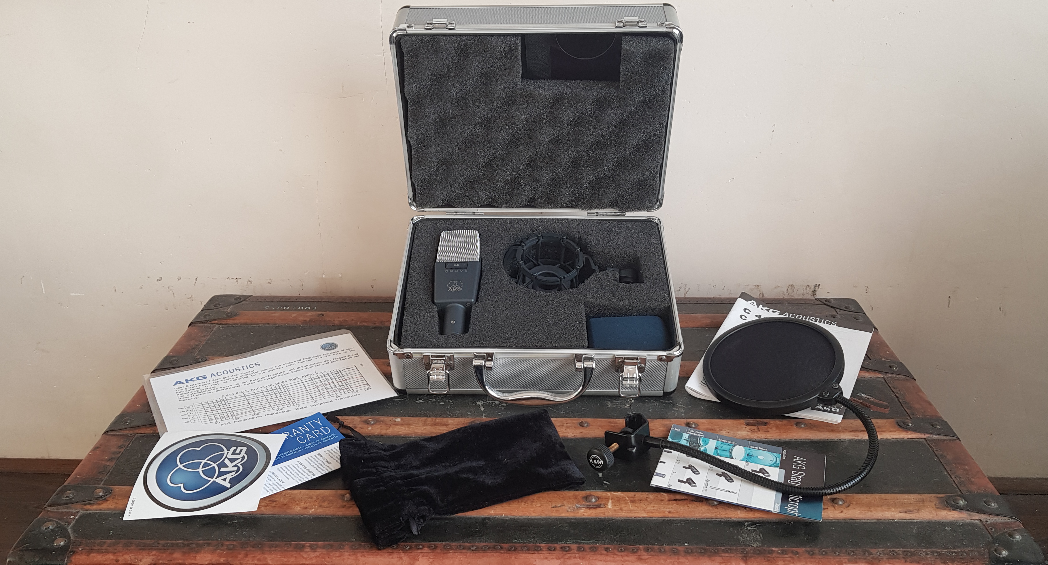 AKG C414 XLS : Akg 414 Box