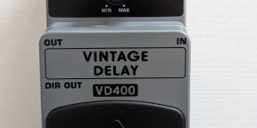 Vends Behringer VD400 analog delay