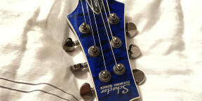 Vends Schecter C1 Exotic Star - Cayman Blue