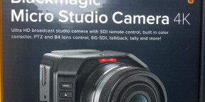 je vends une caméra blackmagic micro studio caméra 4k