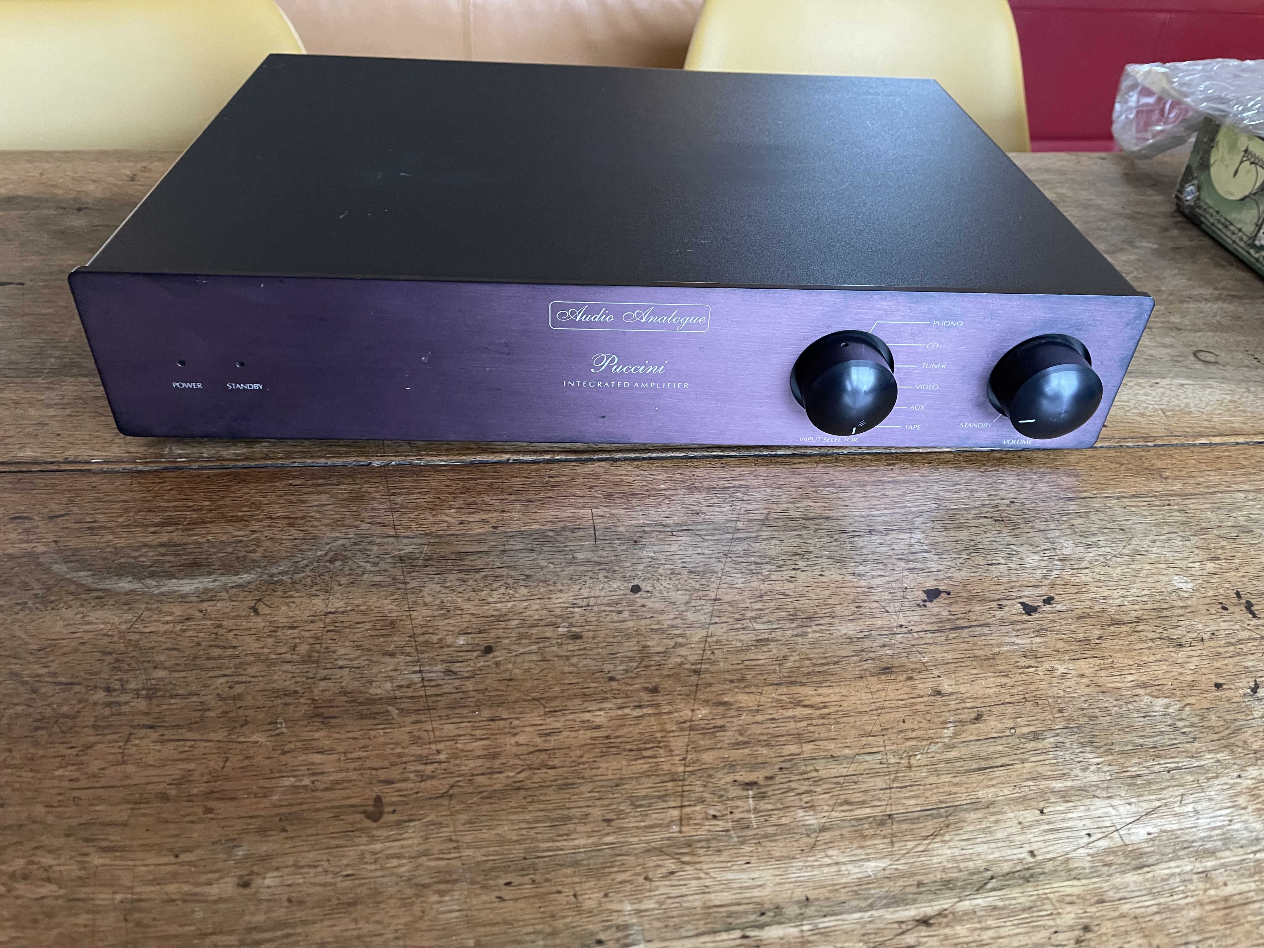 Amplificateur hi-fi  stéréo Puccini 