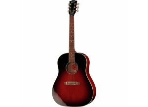 2024 01 07 guitare électro-acoustique Gibson J45 Slash Sign Vermillon Burst (2)