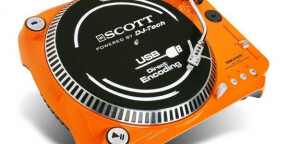 vends platine vinyle SCOTT DJX 100 TT quasi neuve