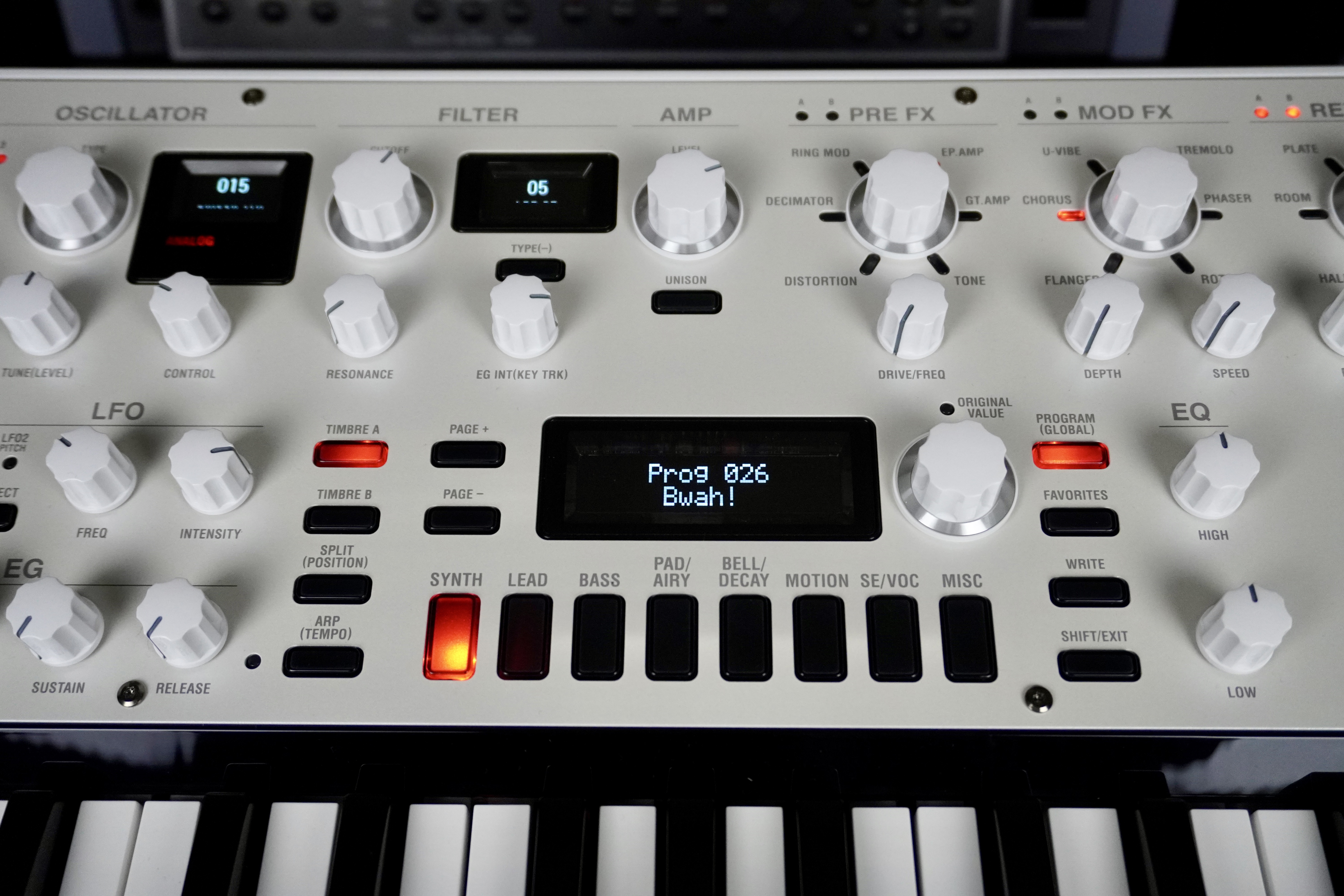 KingKorg NEO 2tof 8 zoom centre