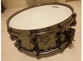 vends caisse claire mapex 14x5.5 black panther hammered brass