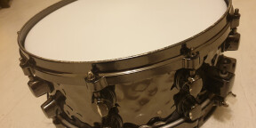 vends caisse claire mapex 14x5.5 black panther hammered brass