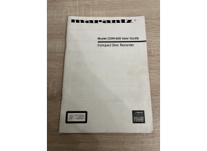 Marantz Professional CDR630 (97961)