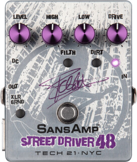 SansAmp Street Driver 48 Frank Bello Signature SansAmp Street Driver 48 Frank Bello Signature