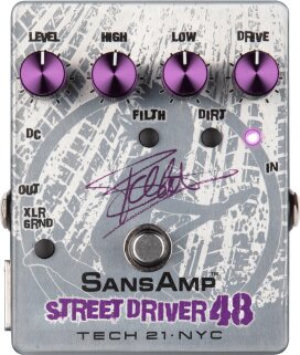 SansAmp Street Driver 48 Frank Bello Signature SansAmp Street Driver 48 Frank Bello Signature