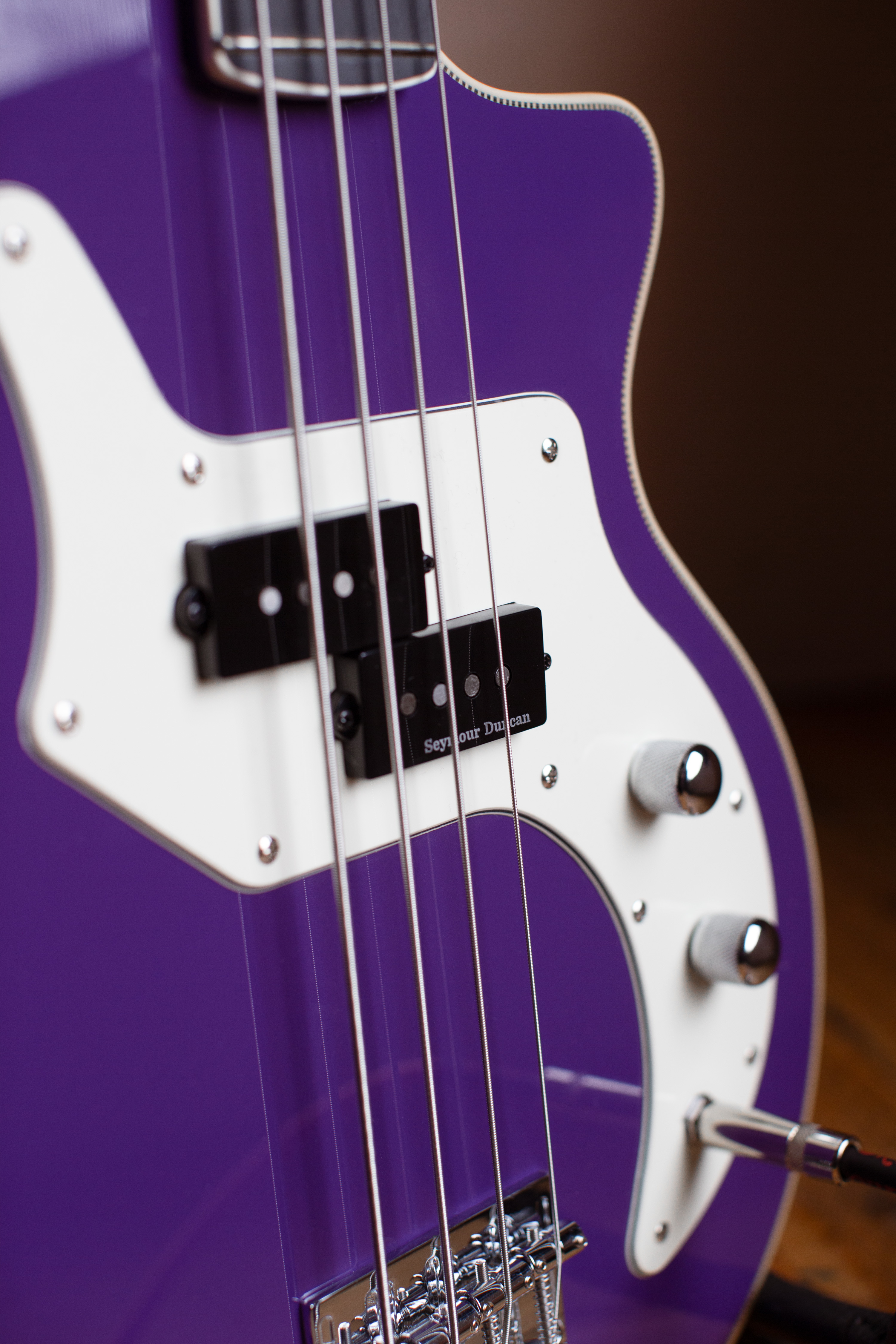 Glenn Hughes Signature Purple O Bass Detail