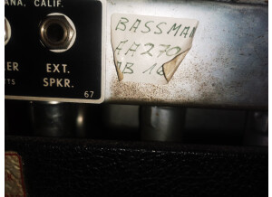 Fender Bassman Export (88181)