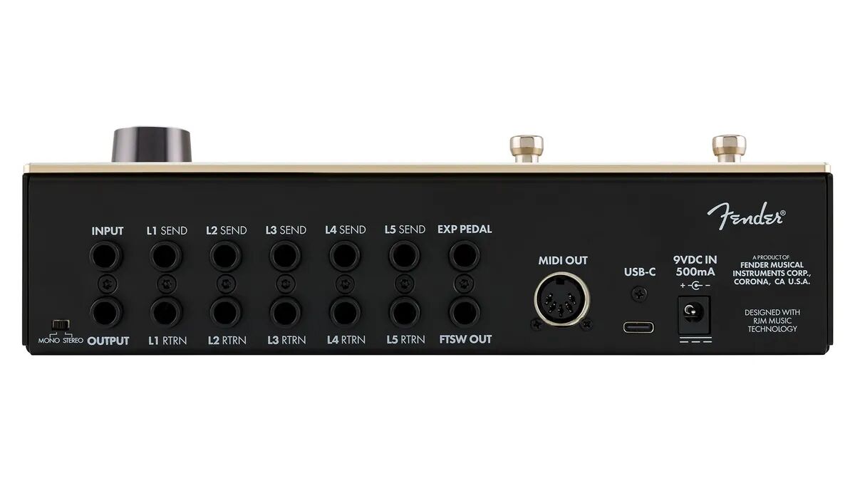 Fender Switchboard Effects Operator : Switchboard Effects Operator REAR