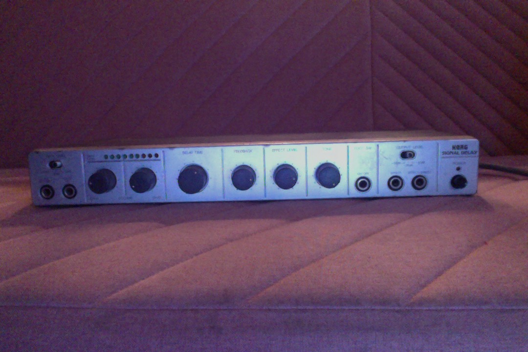 Korg Signal Delay 1980's Effect For Sale Soundgas Ltd