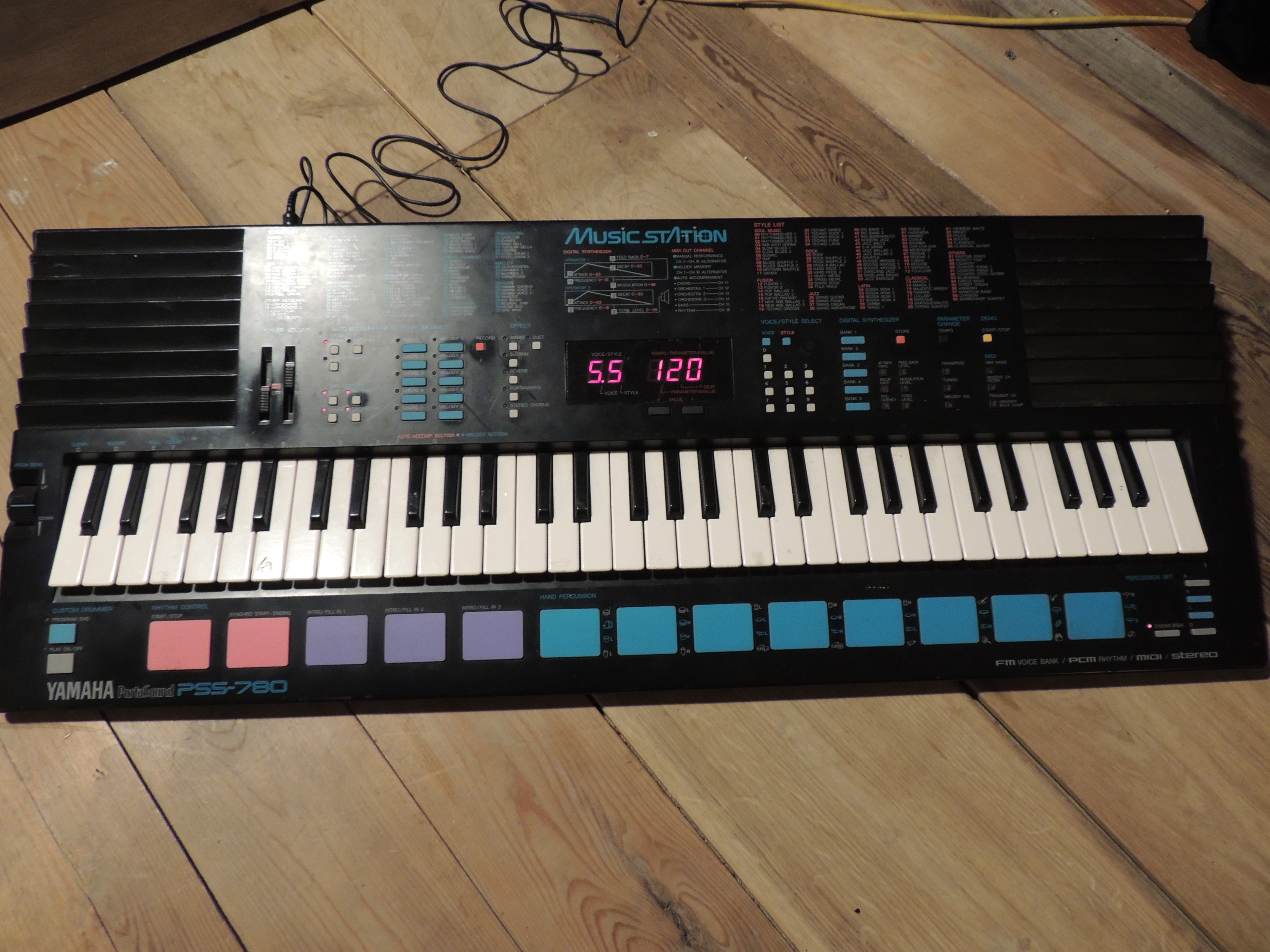 YAMAHA PSS-780 ヤマハ　シンセサイザー YAMAHA PSS-780 ヤマハ シンセサイザー - メルカリ