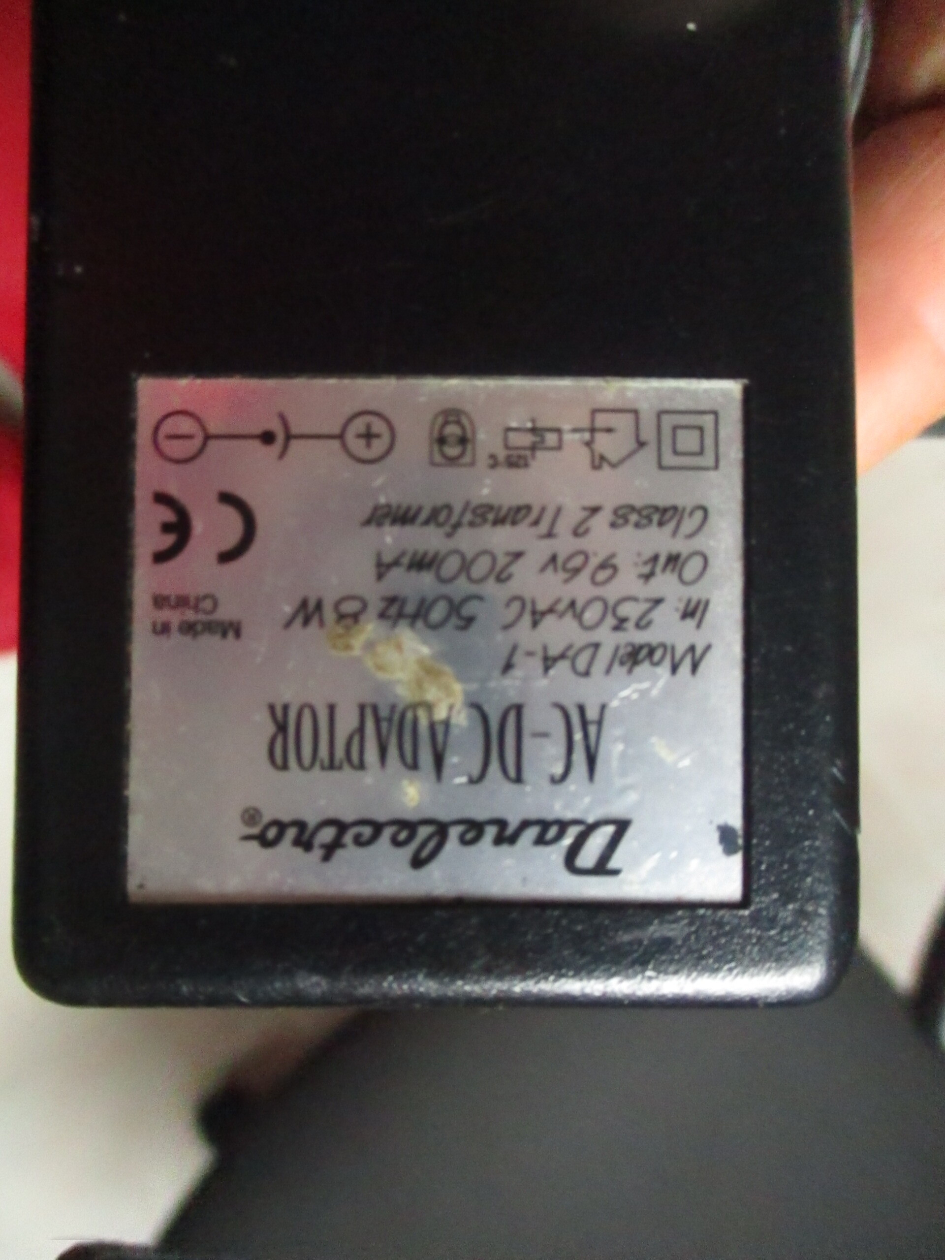 Alimentation Danelectro pour pédale, effet