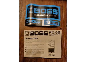 Boss PQ-3B Bass Parametric Equalizer (15063)