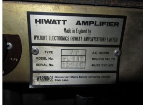 Hiwatt Custom 100 Combo (43704)
