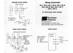 Seymour Duncan SSL-5 Custom Staggered (75379)