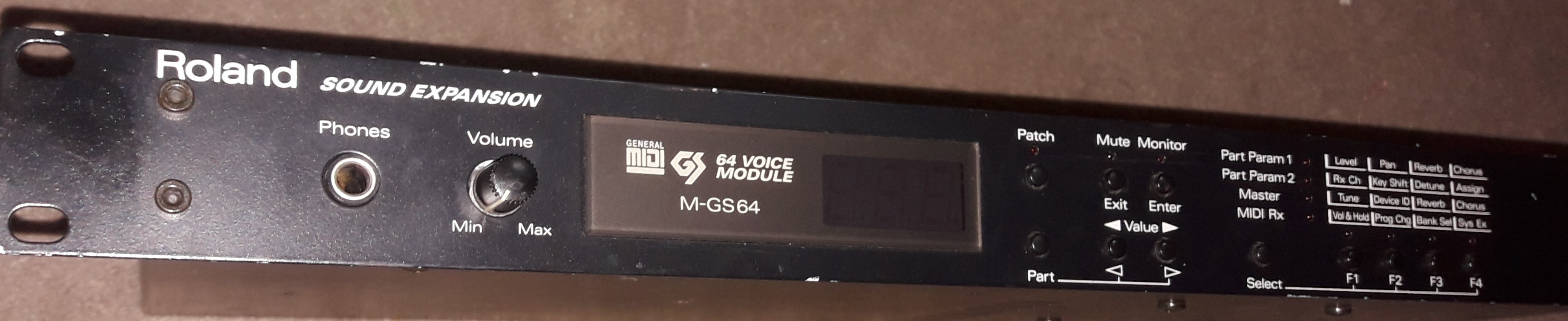 M-GS64 - Roland M-GS64 - Audiofanzine