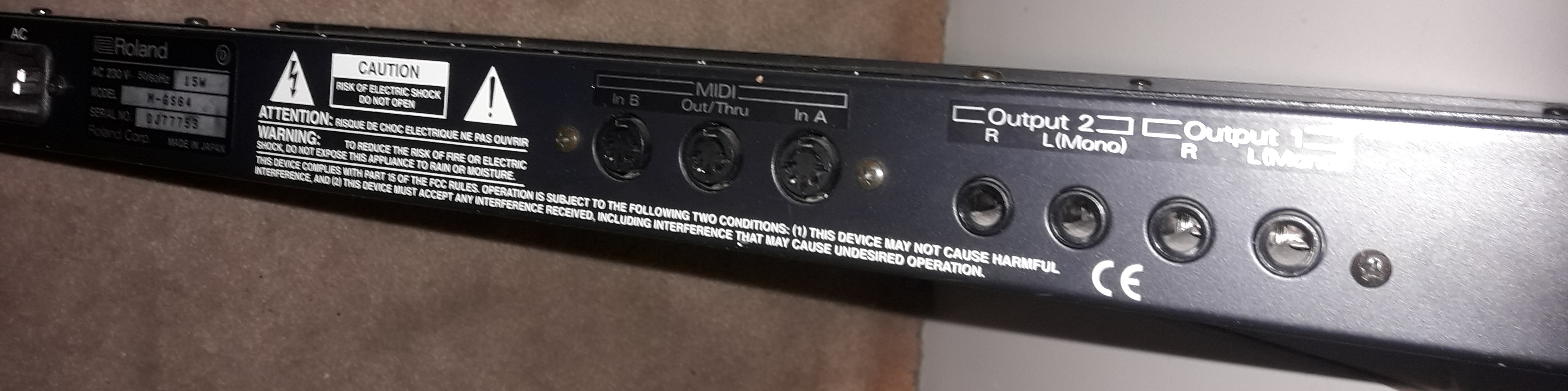 M-GS64 - Roland M-GS64 - Audiofanzine