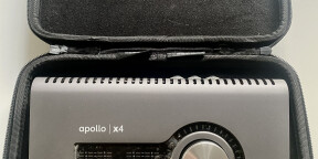 Vends Apollo x4 nickel, housse rigide, carton d'origine