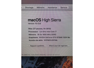 Apple iMac 27 inches 2012 (70461)