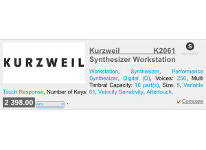 Kurzweil K2061