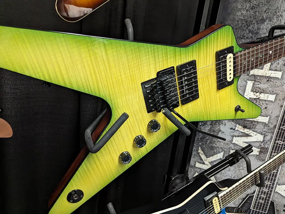 Dean Guitars ML 79 Floyd Flame Top Duncans Slime