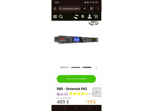 dbx DriveRack PA2