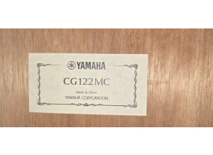 Yamaha CG122MC