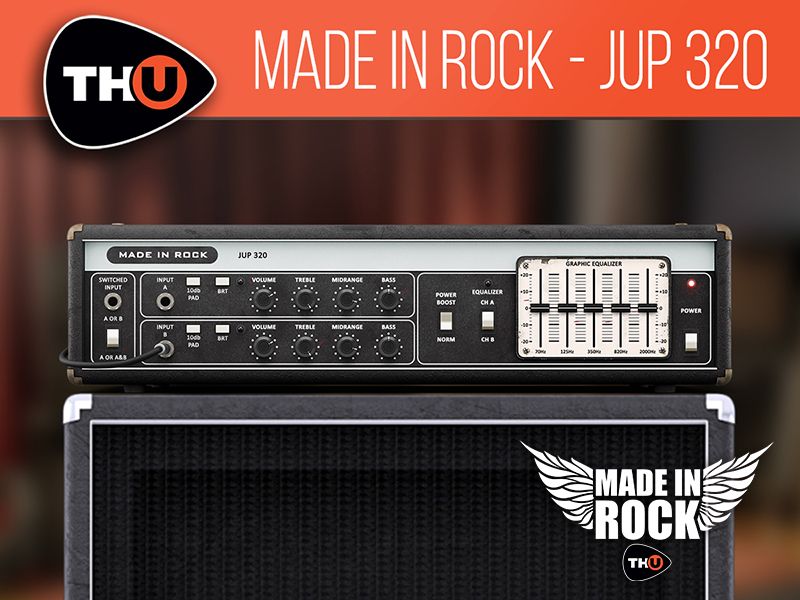 Overloud TH-U Made In Rock &ndash; JUP 320 : TH-U Made In Rock &ndash; JUP 320