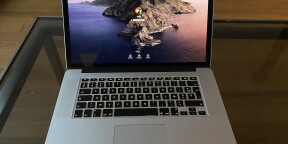 MacBook Pro Retina 15' - i7 4 cœurs - RAM 16Go - SSD 512